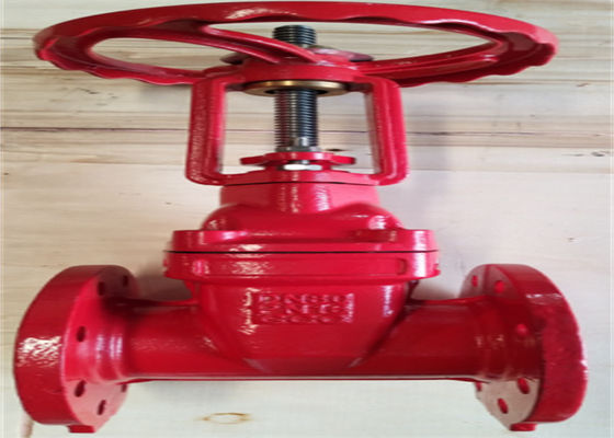 Handwheel Fire Protection Gate Valves , EPDM Seal Rising Stem Gate Valve